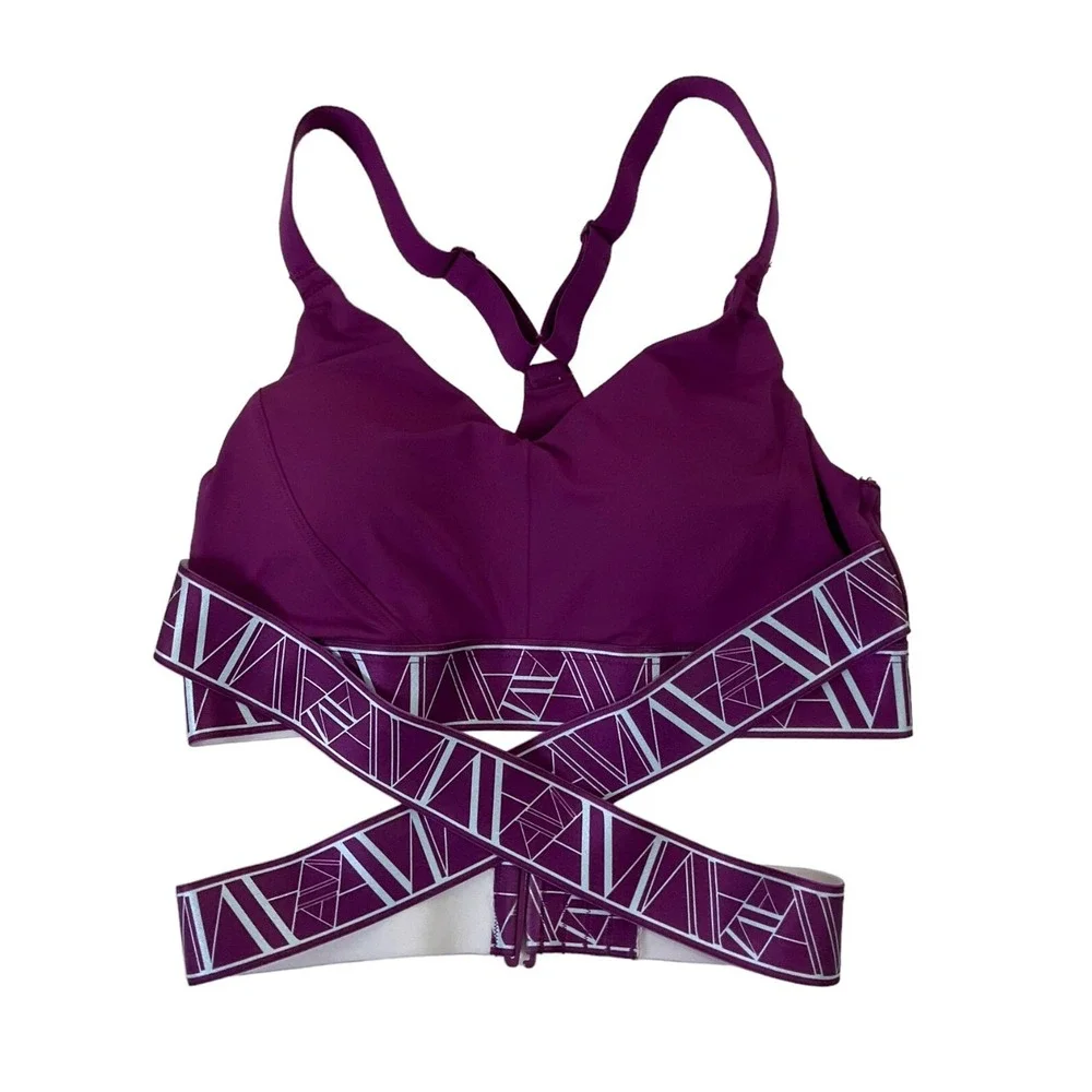 Adore Me Women Size Small Purple Sports Bra Activewear (10F-28)